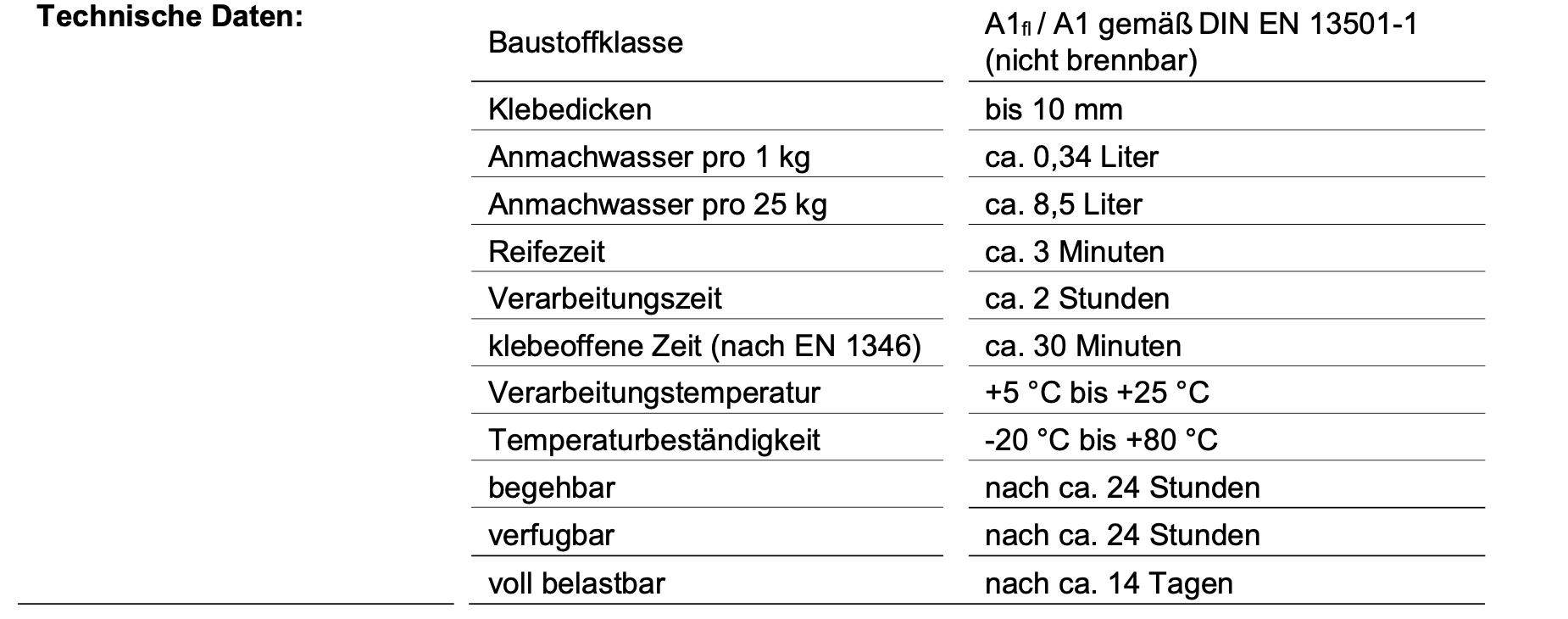 Flexkleber extra (25 kg)