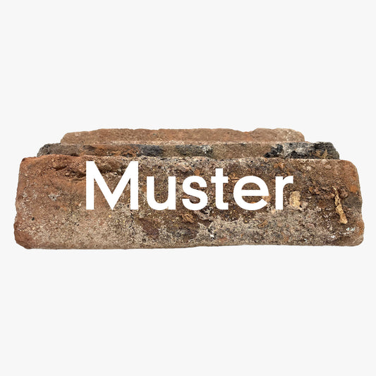Muster Berlin Retro Riemchen – echte Altziegel zum Testen